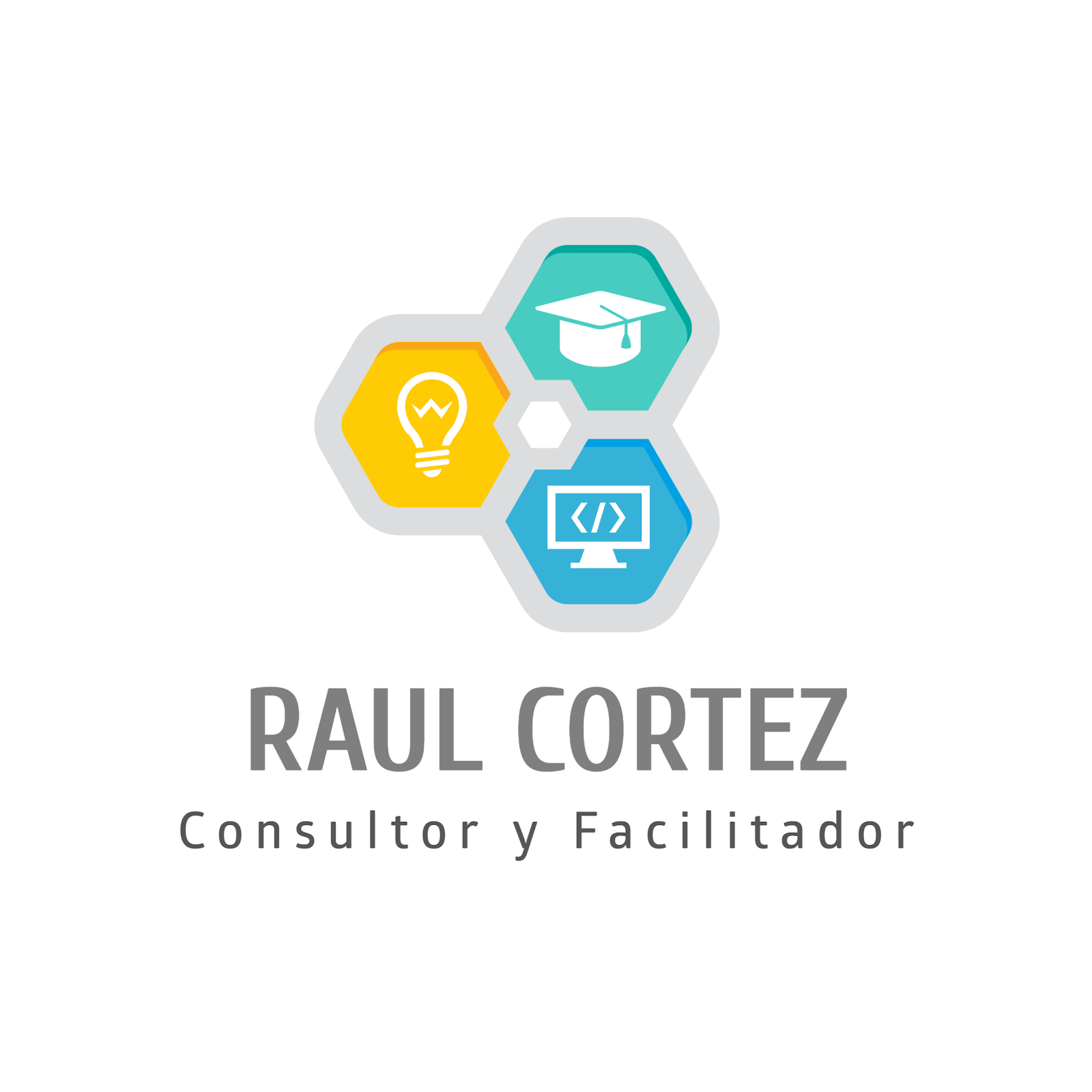 Logo oficial Raúl Cortez, Consultor y Facilitador: innovación, educación y tecnología